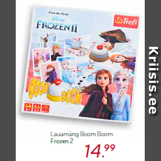 Allahindlus - Lauamäng Boom Boom Frozen 2