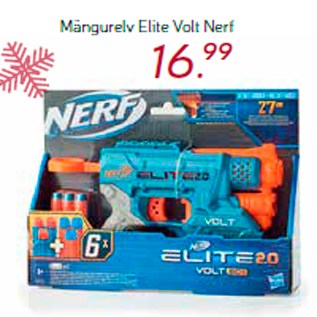 Скидка - Игрушечное оружие Elite Volt Nerf