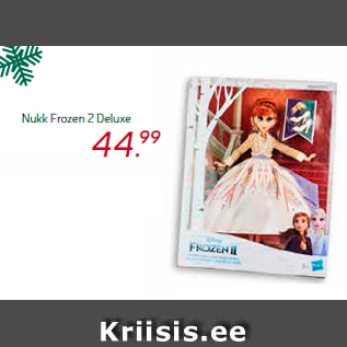Скидка - Кукла Frozen 2 Deluxe