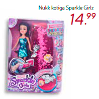 Allahindlus - Nukk kotiga Sparkle Girlz