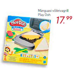 Allahindlus - Mänguasi võileivagrill Play Doh