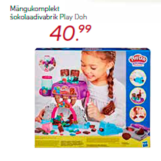 Allahindlus - Mängukomplekt šokolaadivabrik Play Doh