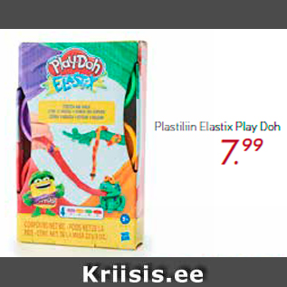 Скидка - Пластилин Elastix Play Doh