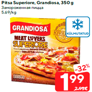 Allahindlus - Pitsa Superiore, Grandiosa, 350 g