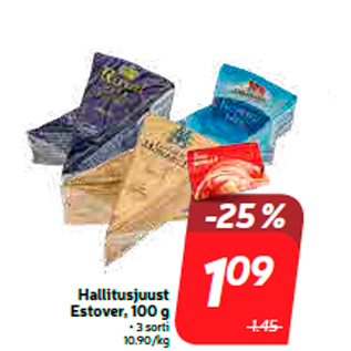 Allahindlus - Hallitusjuust Estover, 100 g