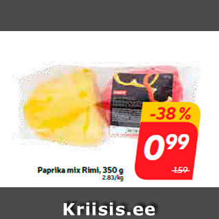 Allahindlus - Paprika mix Rimi, 350 g