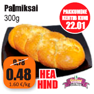 Allahindlus - Palmiksai 300 g