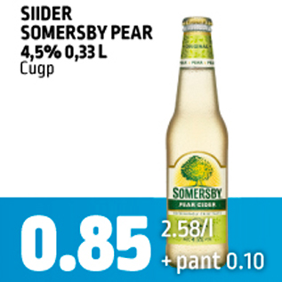 Allahindlus - SIIDER SOMERSBY PEAR