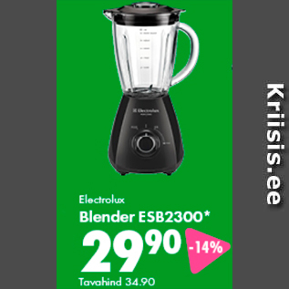 Allahindlus - Electrolux Blender ESB2300*