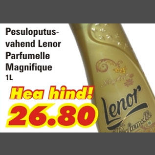 Allahindlus - Pesuloputusvahend Lenor Parfumelle Magnifique