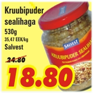 Allahindlus - Kruubipuder sealihaga