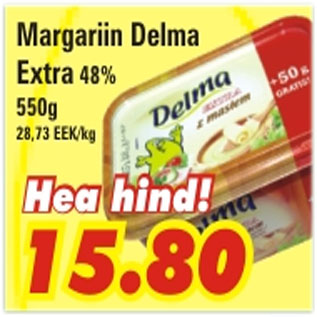 Allahindlus - Margariin Delma Extra