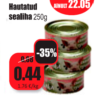 Allahindlus - Hautatud sealiha 250 g