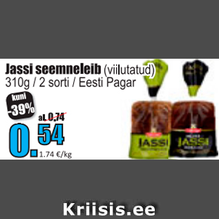 Allahindlus - Jassi seemneleib