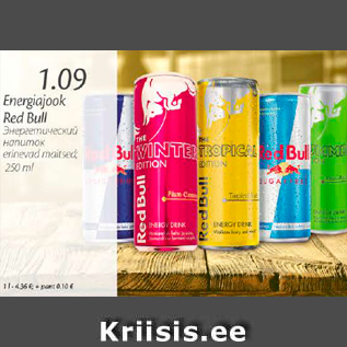 Allahindlus - Energiajook Red Bull