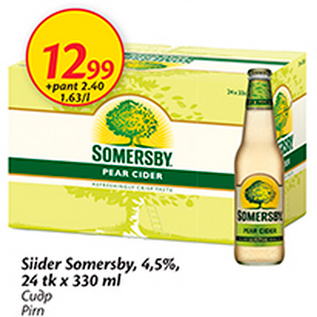 Allahindlus - Siider Somersby