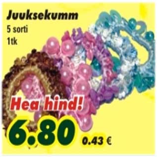 Allahindlus - Juuksekumm
