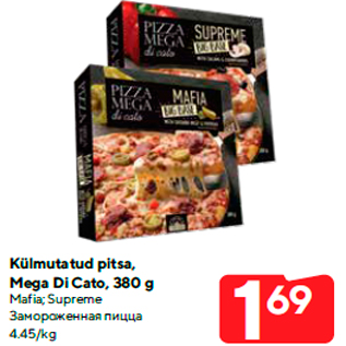 Allahindlus - Külmutatud pitsa, Mega Di Cato, 380 g