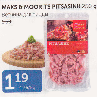 Allahindlus - MAKS & MOORITS PITSASINK 250 G