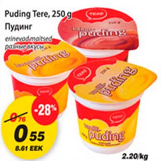 Allahindlus - Puding Tere