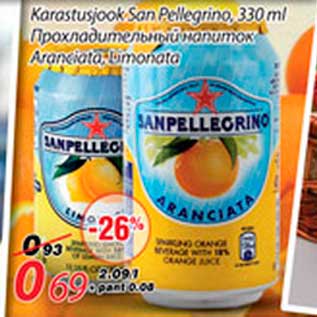 Allahindlus - Karastusjook San Pellegrino