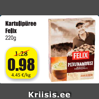 Скидка - Картофельное пюре Felix 220 г