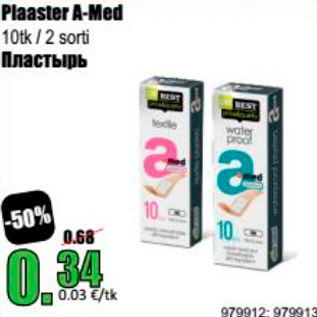 Allahindlus - Plaster A-Med