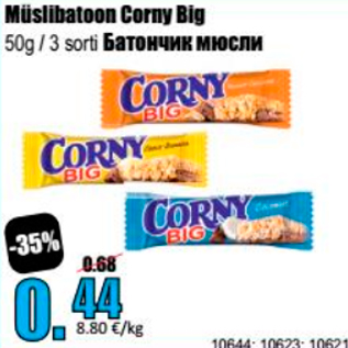 Allahindlus - Müslibatoon Corny Big