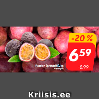 Allahindlus - Passion (granadill), kg