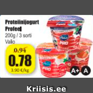 Allahindlus - Proteiinijogurt Profeel