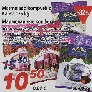Скидка - Мармеладные конфеты