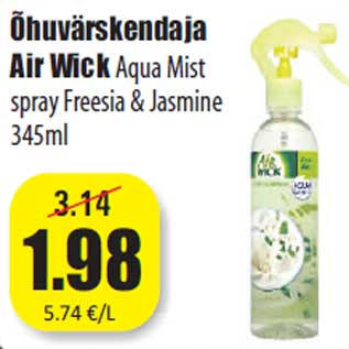 Allahindlus - Õhuvärskendaja Air Wick