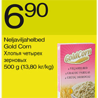 Allahindlus - Neljaviljahelbed Gold Соrn