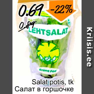 Скидка - Салат в горшочке