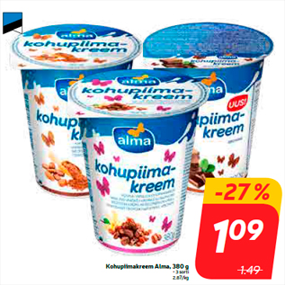 Скидка - Творожный крем Alma, 380 г