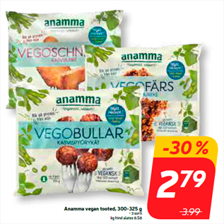 Скидка - Веганские продукты, 300-325 г