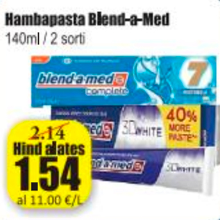 Скидка - Зубная паста Blend-a-Med