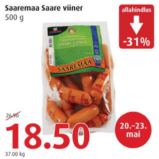 Allahindlus - Saaremaa Saare viiner