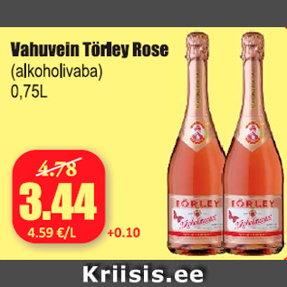 Скидка - Вино игристо Törley Rose