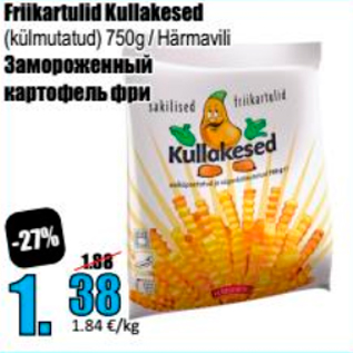 Allahindlus - Friikartulid Kullakesed