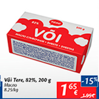 Allahindlus - Või Tere, 82%, 200 g