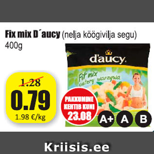 Allahindlus - Fix mix D´aucy