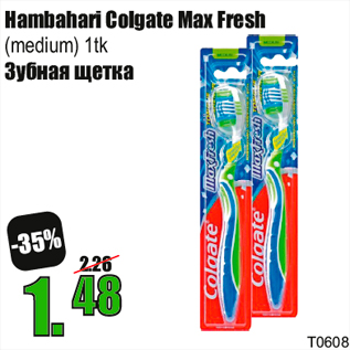 Allahindlus - Hambahari Colgate Max Fresh