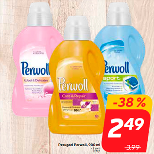 Allahindlus - Pesugeel Perwoll, 900 ml