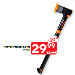 Allahindlus - Kirves Fiskars Solid