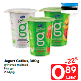 Allahindlus - Jogurt Gefilus, 380 g