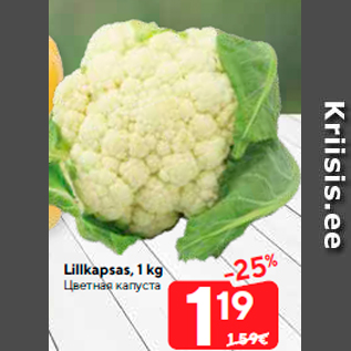 Allahindlus - Lillkapsas, 1 kg