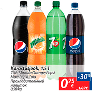 Allahindlus - Karastusjook, 1,5 l