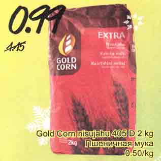 Allahindlus - Gold Corn nisujahu 405 D 2 kg