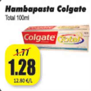 Скидка - Зубная паста Colgate 100 мл